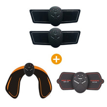 Load image into Gallery viewer, Abdominal Muscle Trainer EMS Slimming Fat Burning Massage Simulator Fitness Apparatus Workout Hip Muscle Stimulator Belt