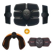 Load image into Gallery viewer, Abdominal Muscle Trainer EMS Slimming Fat Burning Massage Simulator Fitness Apparatus Workout Hip Muscle Stimulator Belt