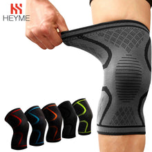 Load image into Gallery viewer, HEYME Fitness 1PC Hot Unisex Universal Basketball Running Gym Sports Knee Compression Joint Pain Relief Sleeve Supports Braces A