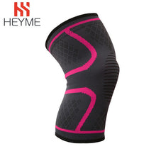 Load image into Gallery viewer, HEYME Fitness 1PC Hot Unisex Universal Basketball Running Gym Sports Knee Compression Joint Pain Relief Sleeve Supports Braces A
